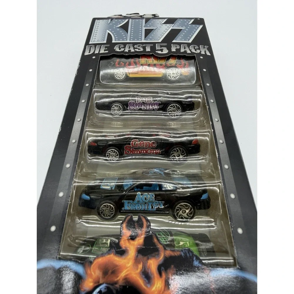 KISS Racing Champions Street Wheels 5 Pack 1:64 Die Cast 1999